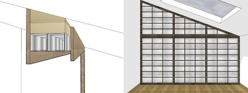 Japanese sliding doors - Vendita Mobili Giapponesi - Arpel